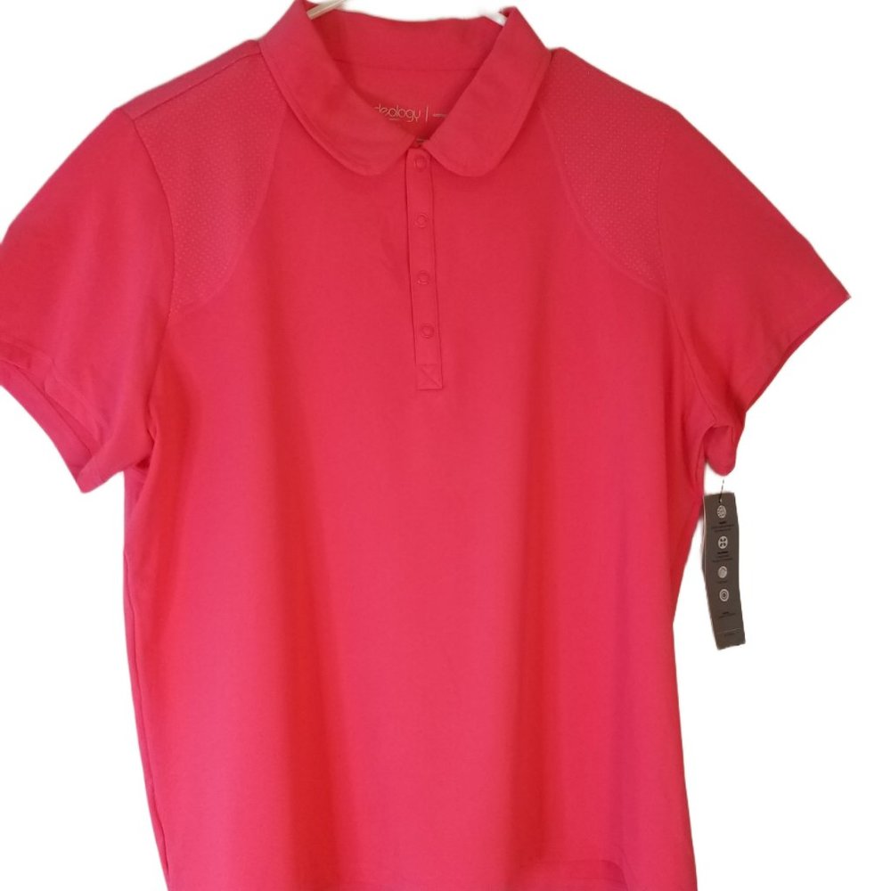 Ladies polo shirt for tennis golf, Ideology size 1X.